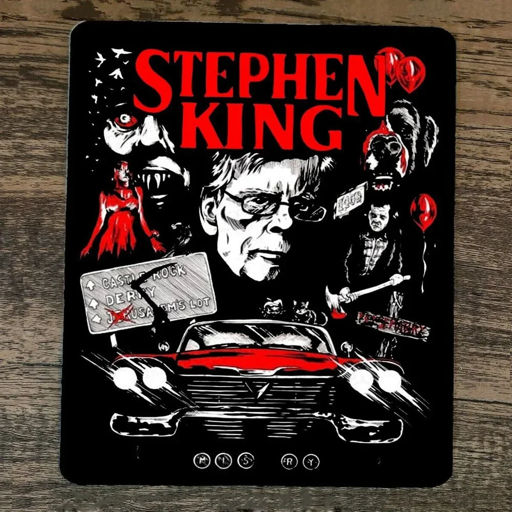 Mouse Pad Stephen the King of Horror‎