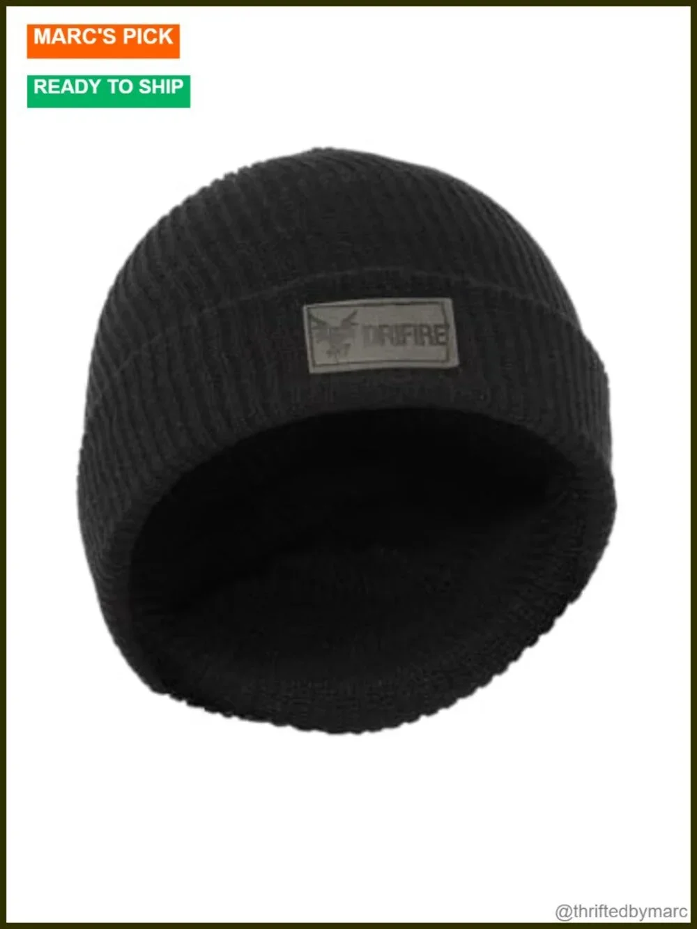Flame Resistant Winter Beanie, Nomex Knit, FR Protection, CAT 3 Arc Rating 35