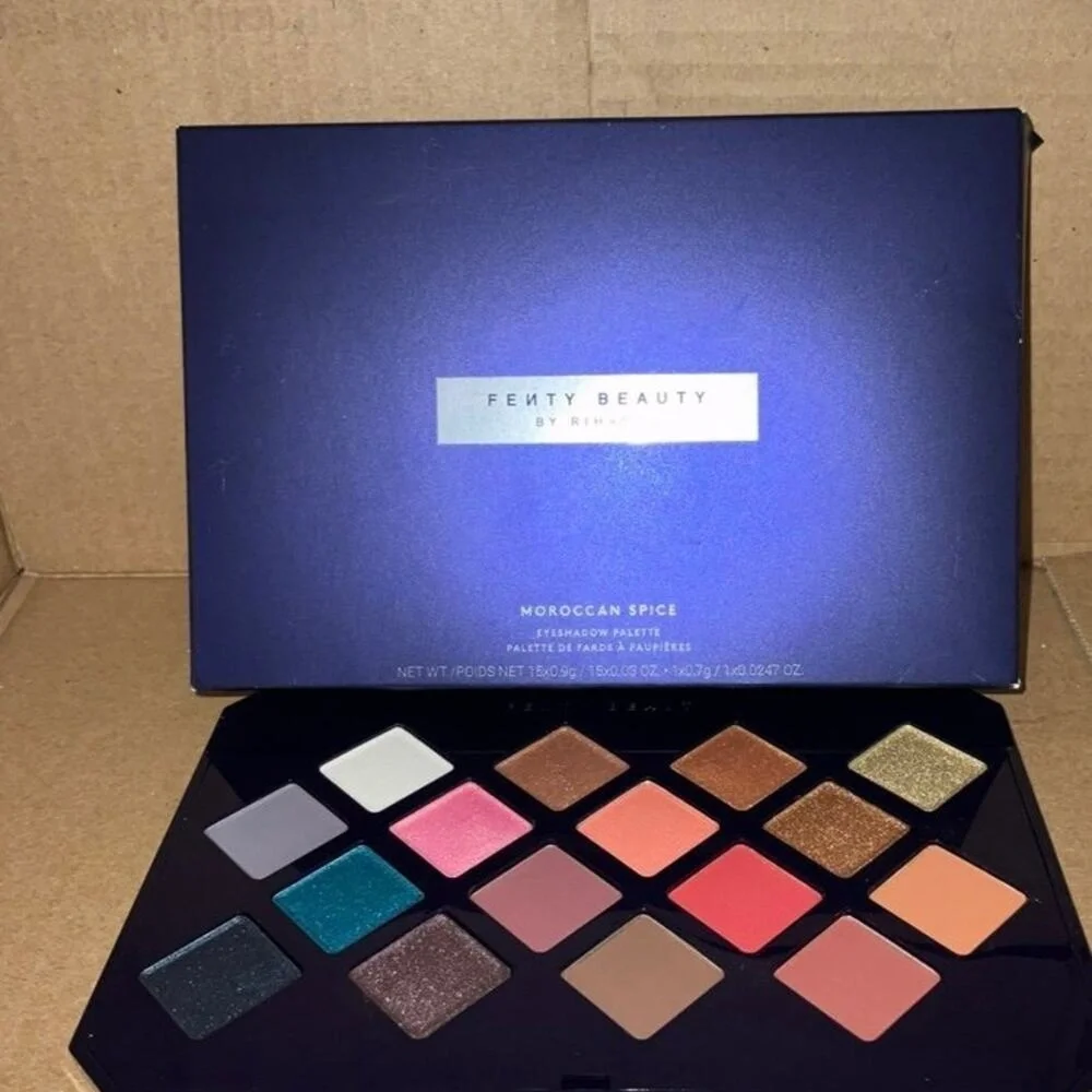 Fenty Beauty Moroccan Spice Eyeshadow Palette 16 Shades Rihanna face eye shadow‎