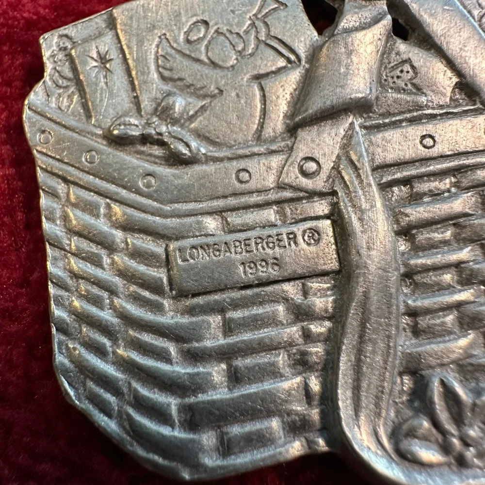 Longaberger vintage pewter