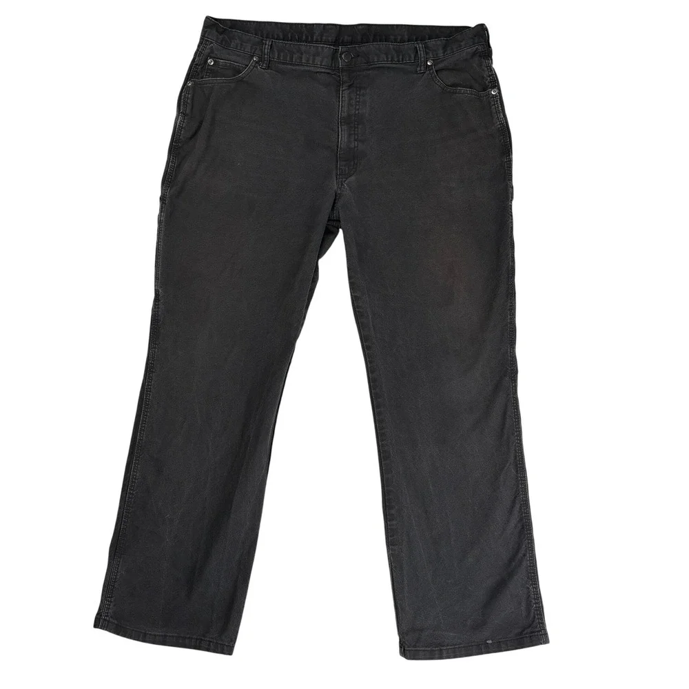 Dickies Men's Work Pants 40x32 Black Cotton Stretch Utility‎ Straight