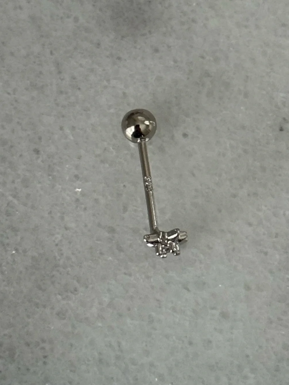 Modest Lu silver crystal