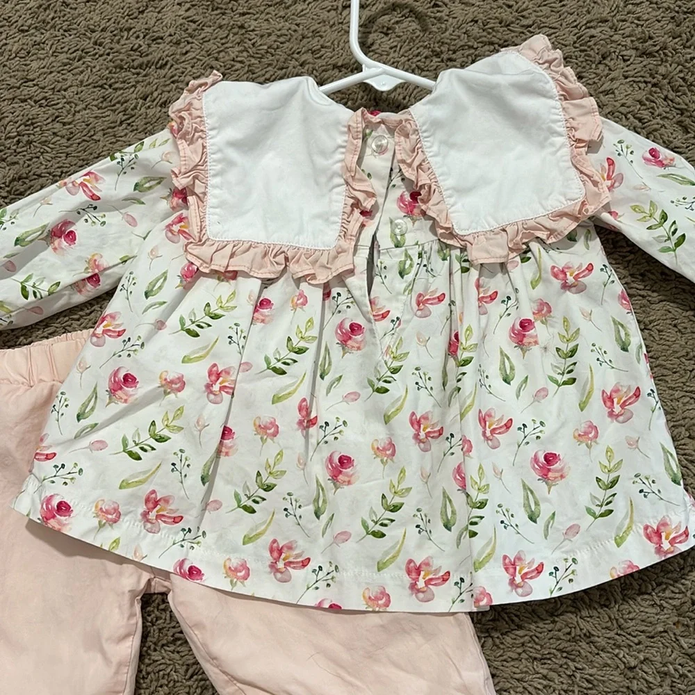 Stitchy Fish 12M Set - “A” monogram