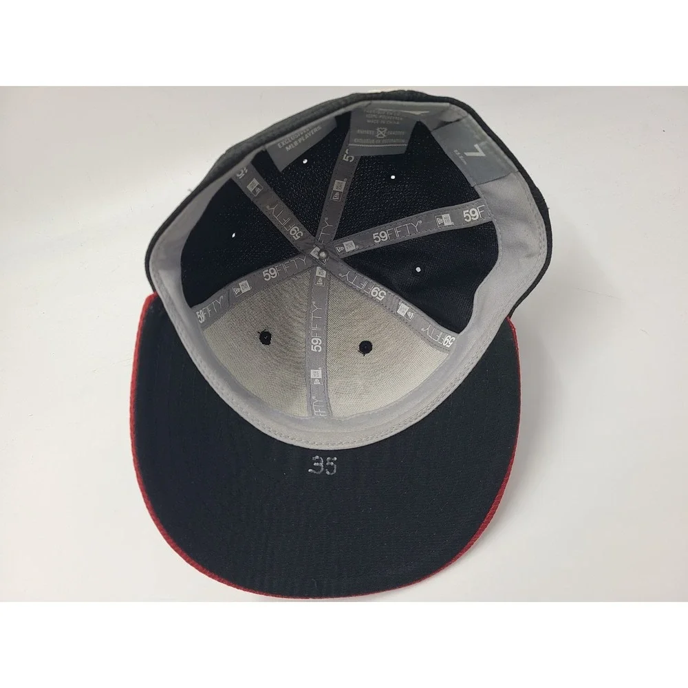 New Era brim slightly