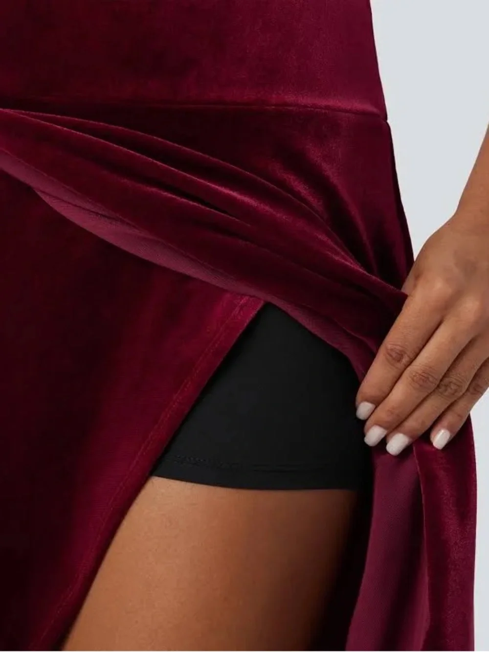 HALARA velvet high