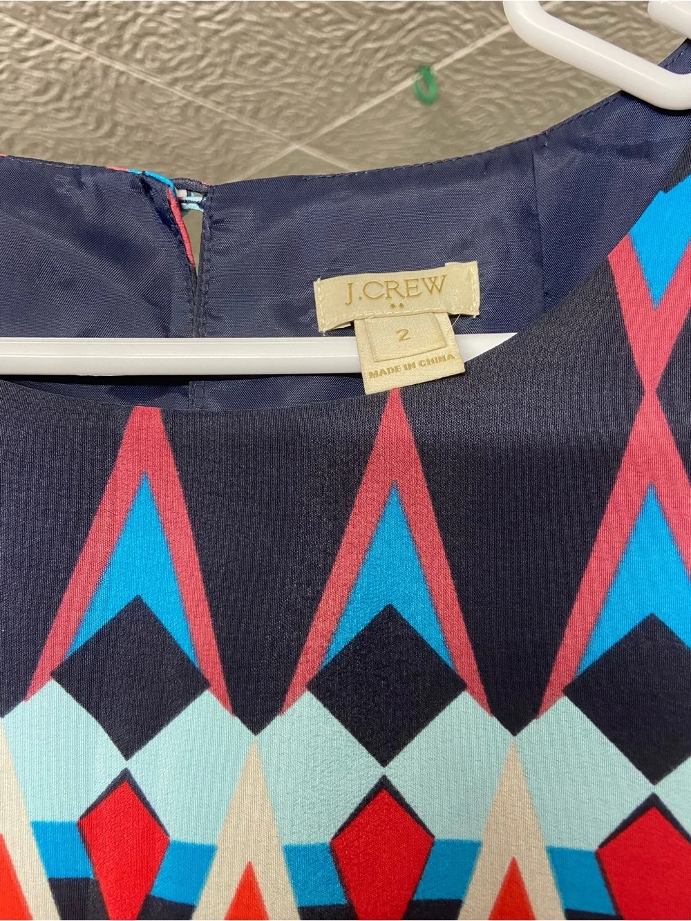 J. Crew sleeveless shift