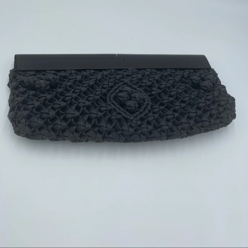 Hobo International Woven Crochet clutch