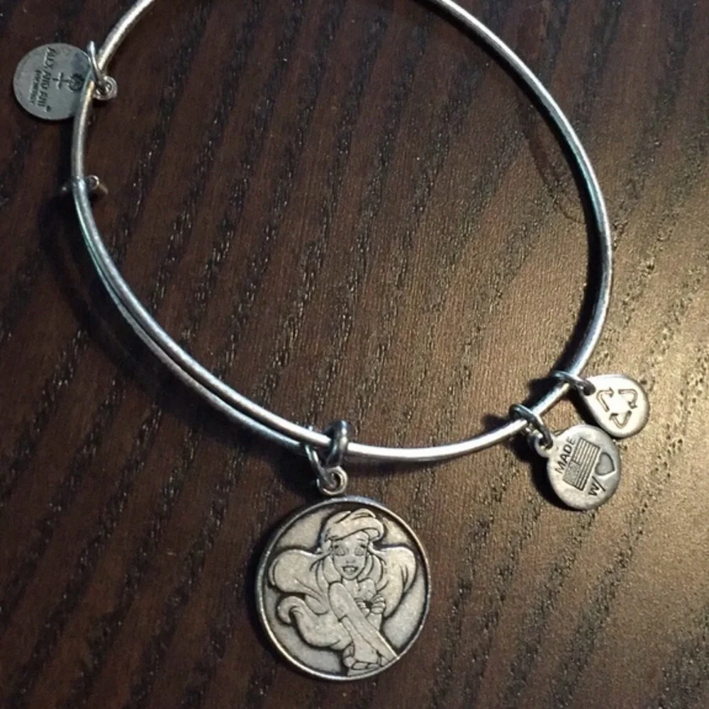 Ariel Disney Alex and Ani Bangle Bracelet