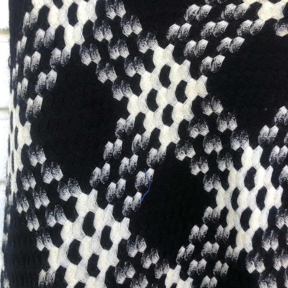 Express lambswool check