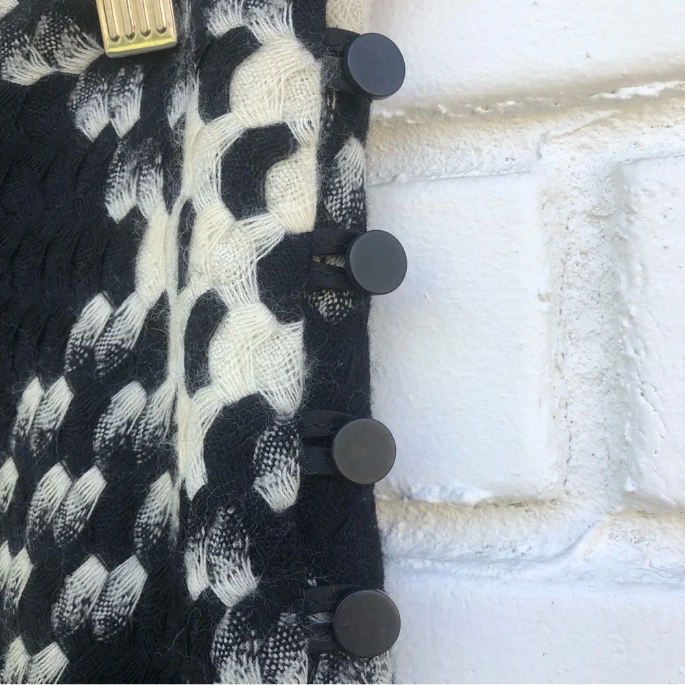 Express lambswool check
