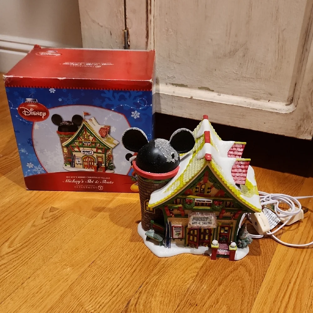 Mickey's Ski & Skate Department 56 Christmas Village