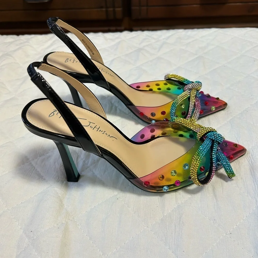 Betsey Johnson vibrant heels