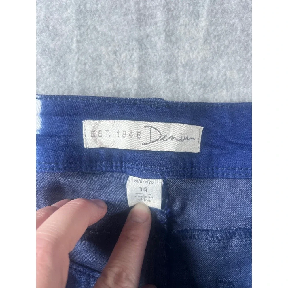C Est. 1946 denim shorts