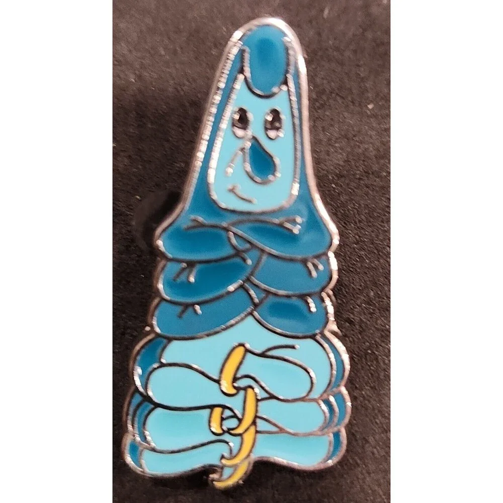 Disney Pin Alice Wonderland Mary Blair-Stylized‎ Mystery Blue Caterpillar 106301
