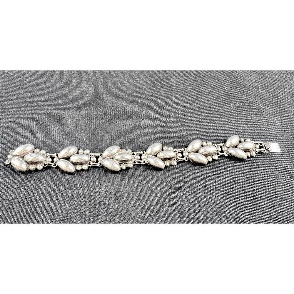 RRA Mexico D.F. Sterling Silver Link Bracelet 7