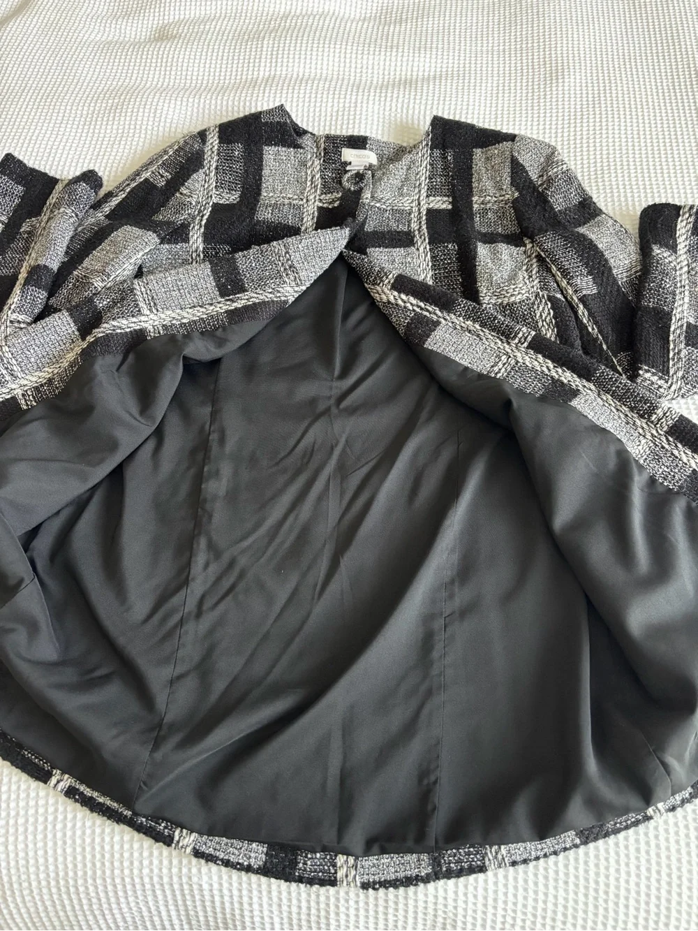 Chicos structured tweed