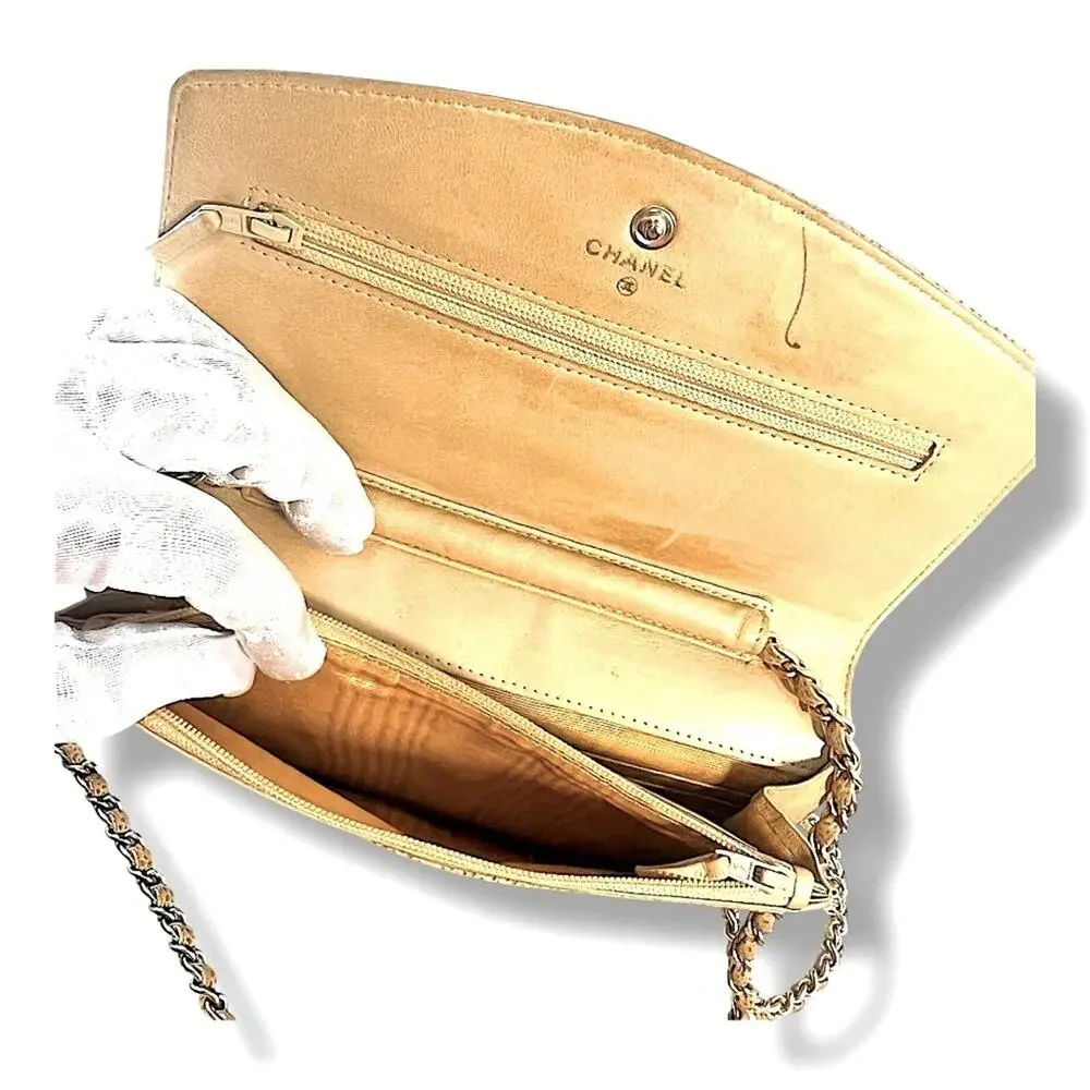 CHANEL elegant tan