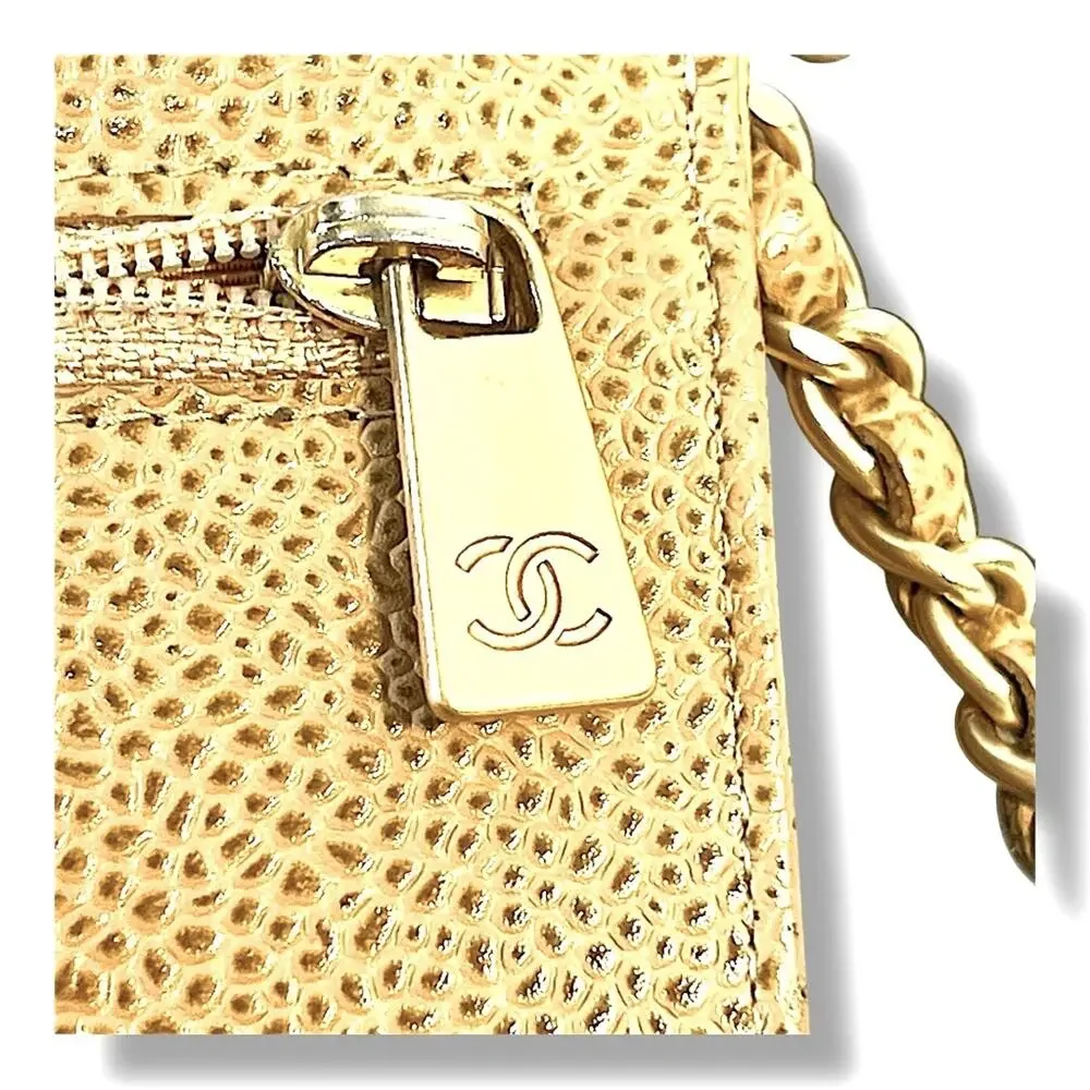 CHANEL elegant tan
