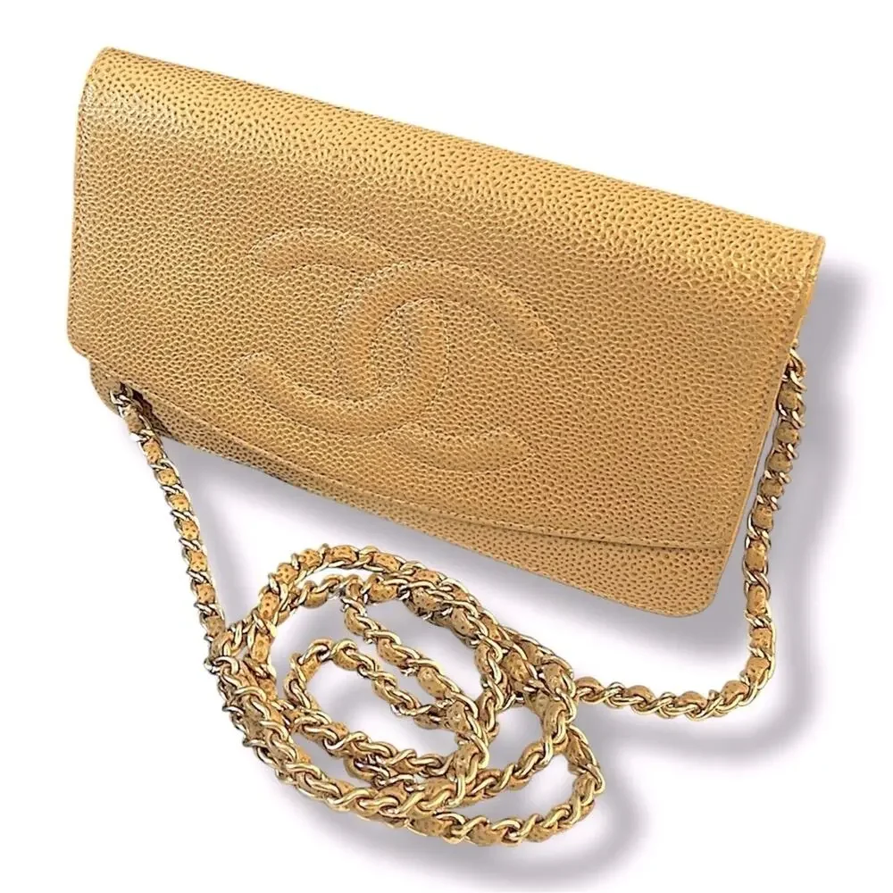 CHANEL elegant tan