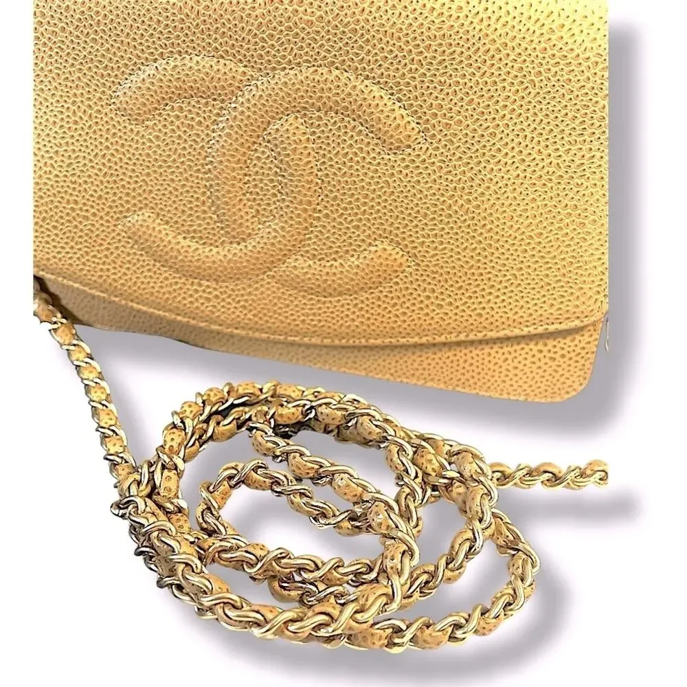 CHANEL elegant tan
