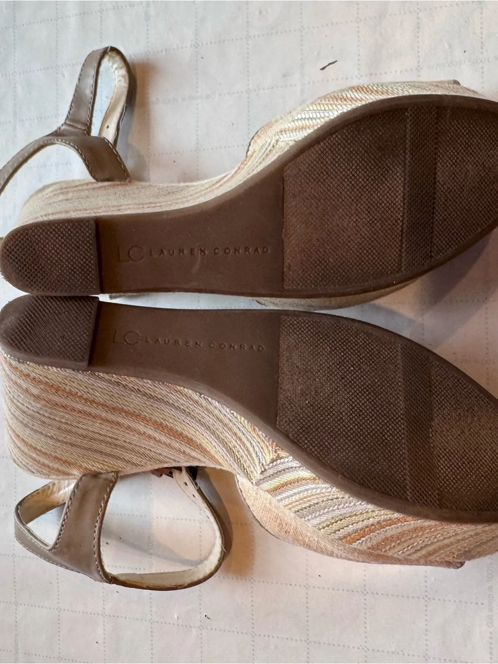 LC Lauren Conrad ankle toe linen