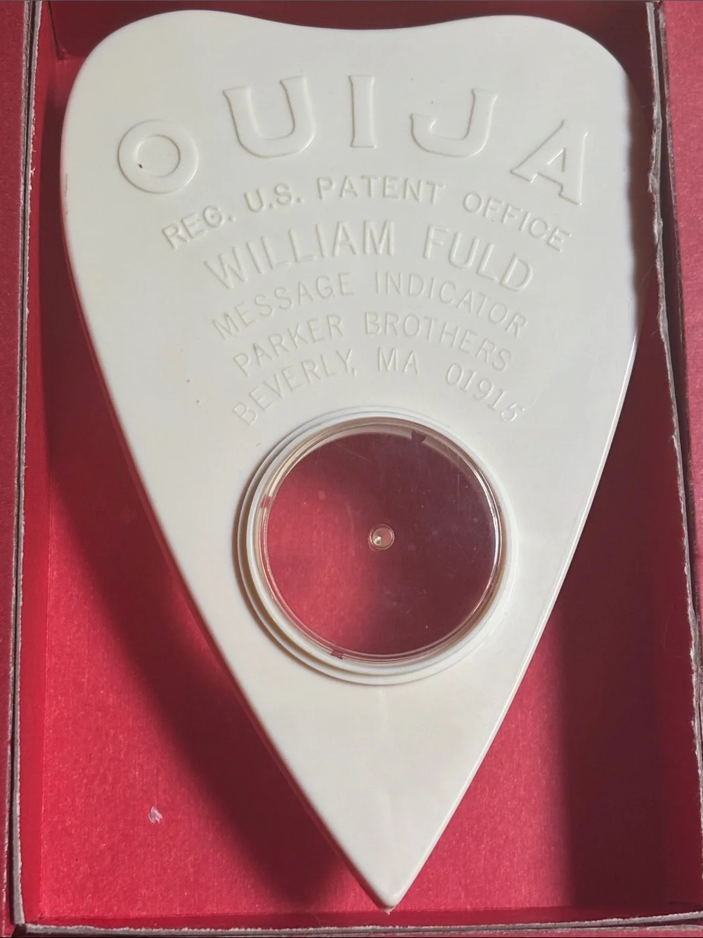 Parker Brothers 1972 ouija
