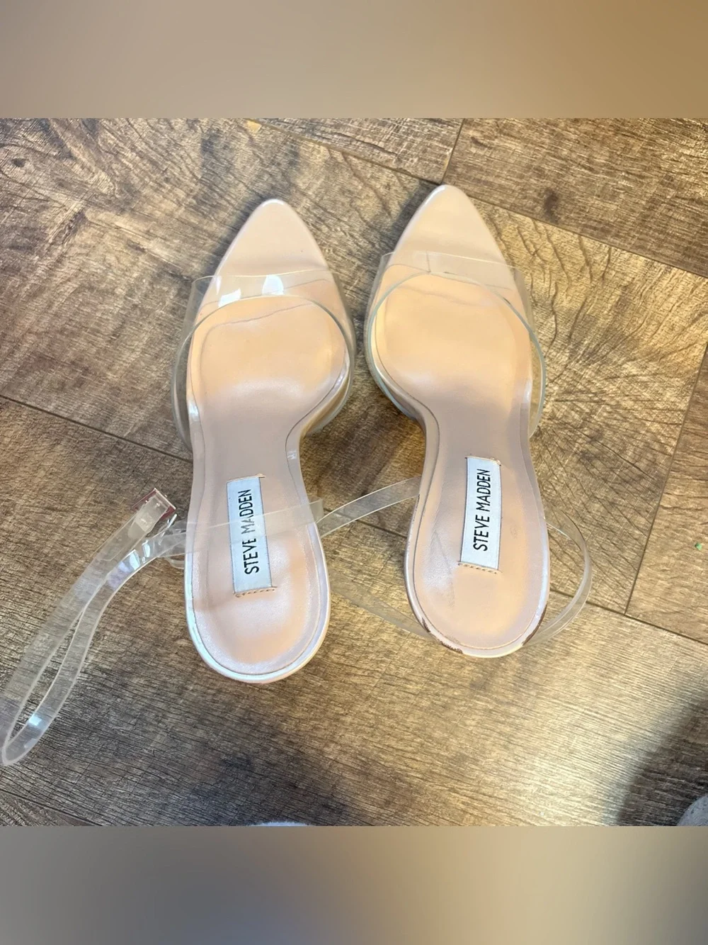 Steve Madden sleek clear