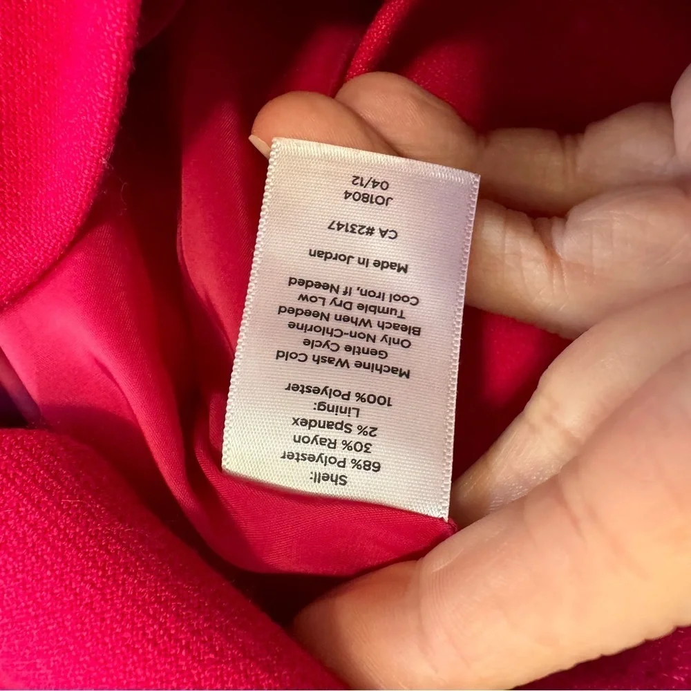 Talbots pink line