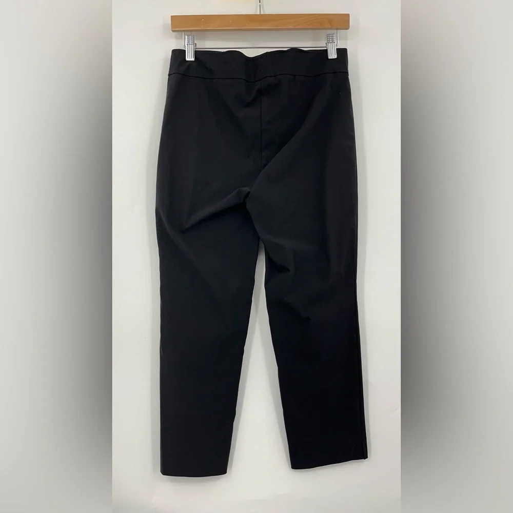 Avenue Montaigne 8 Brigitte pants pull on black capri cropped style slacks