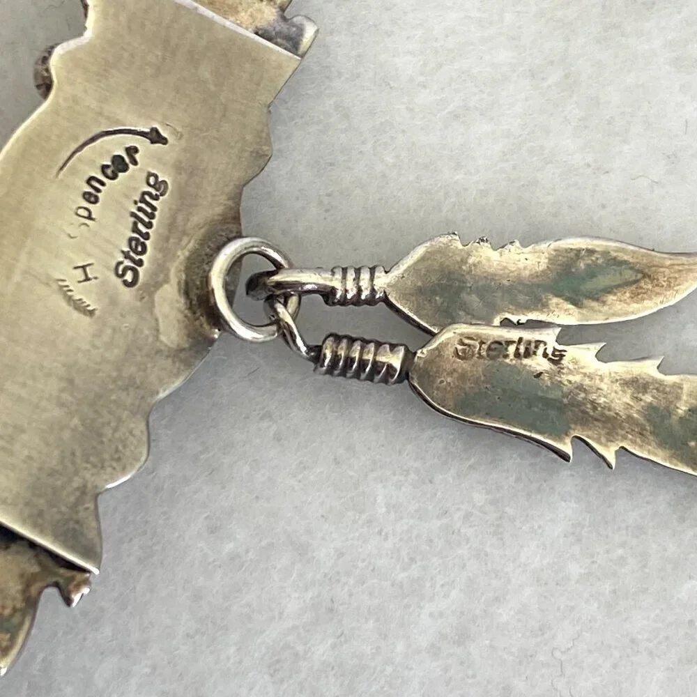 H. Spencer Navajo vintage sterling