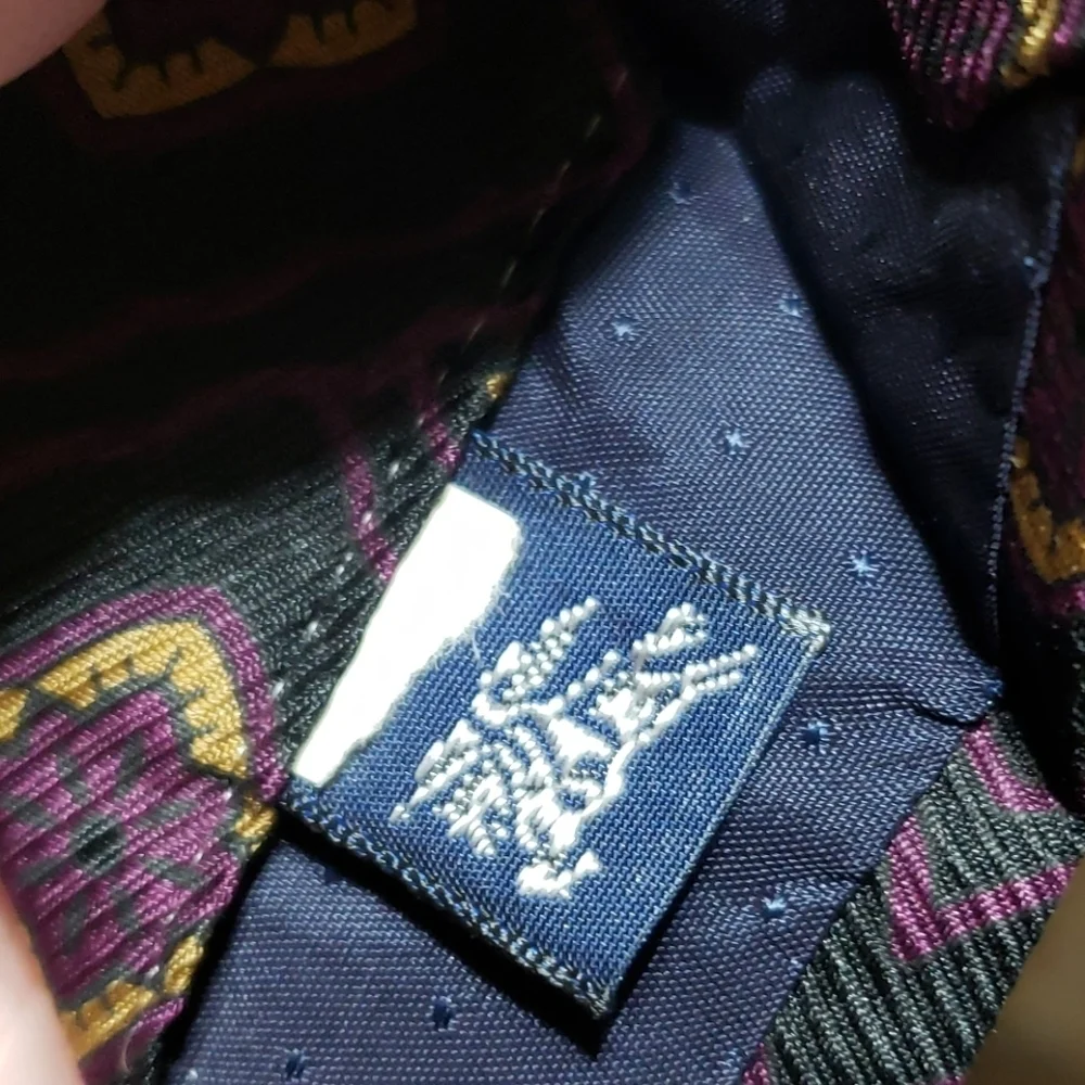 Burberry silk tie