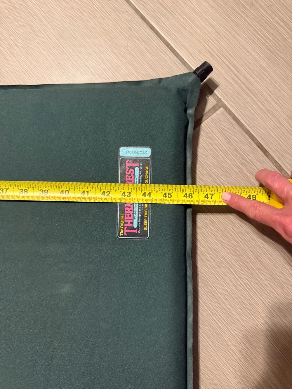 Therm-A-Rest green easy that