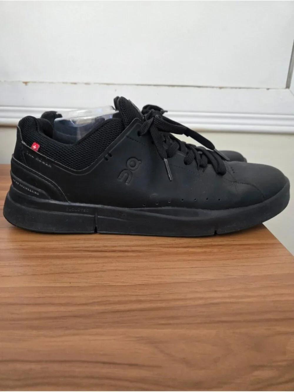 On Cloud Men's THE ROGER Clubhouse Black Shoes
