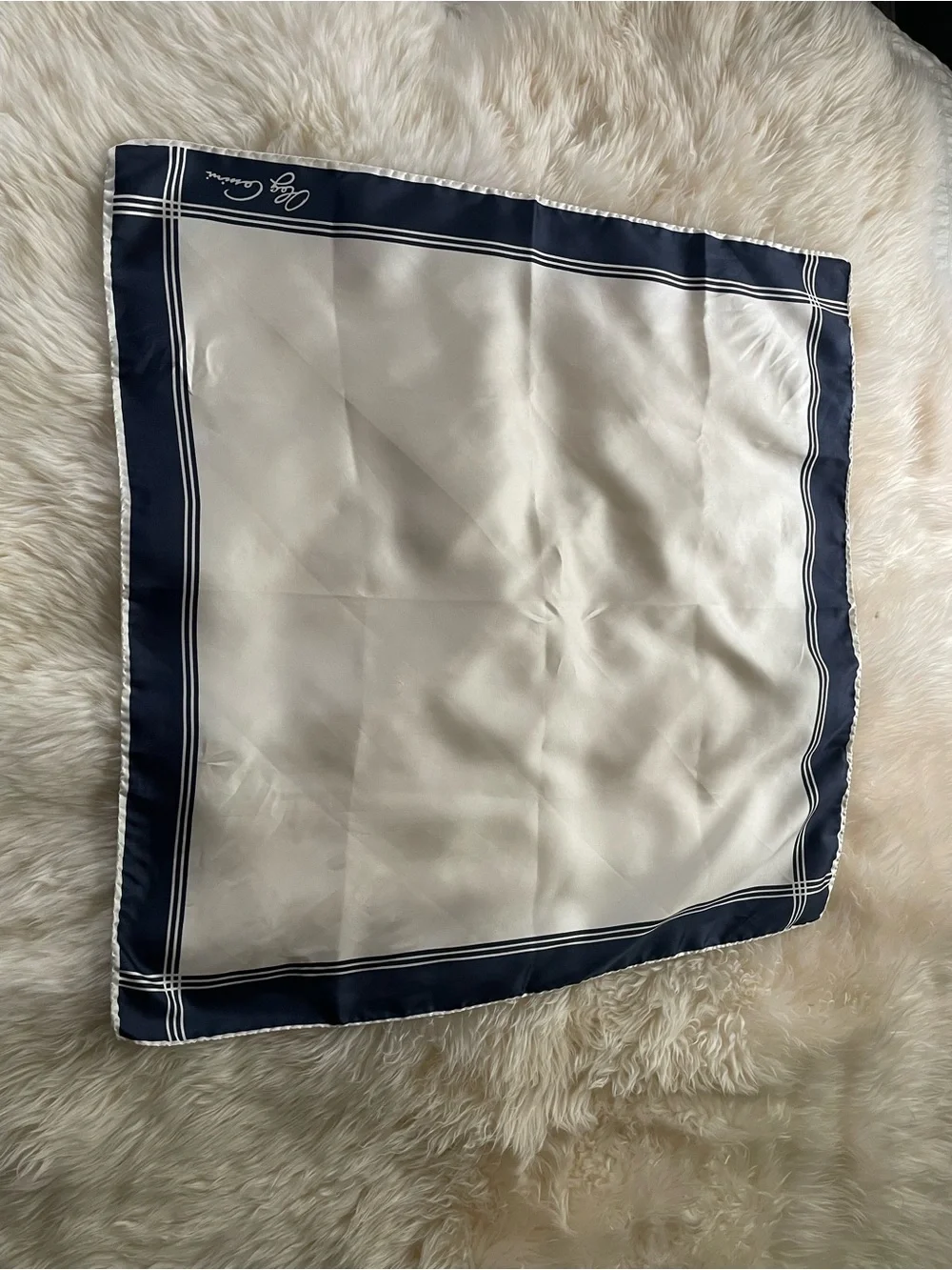 Oleg Cassini twill oleg white