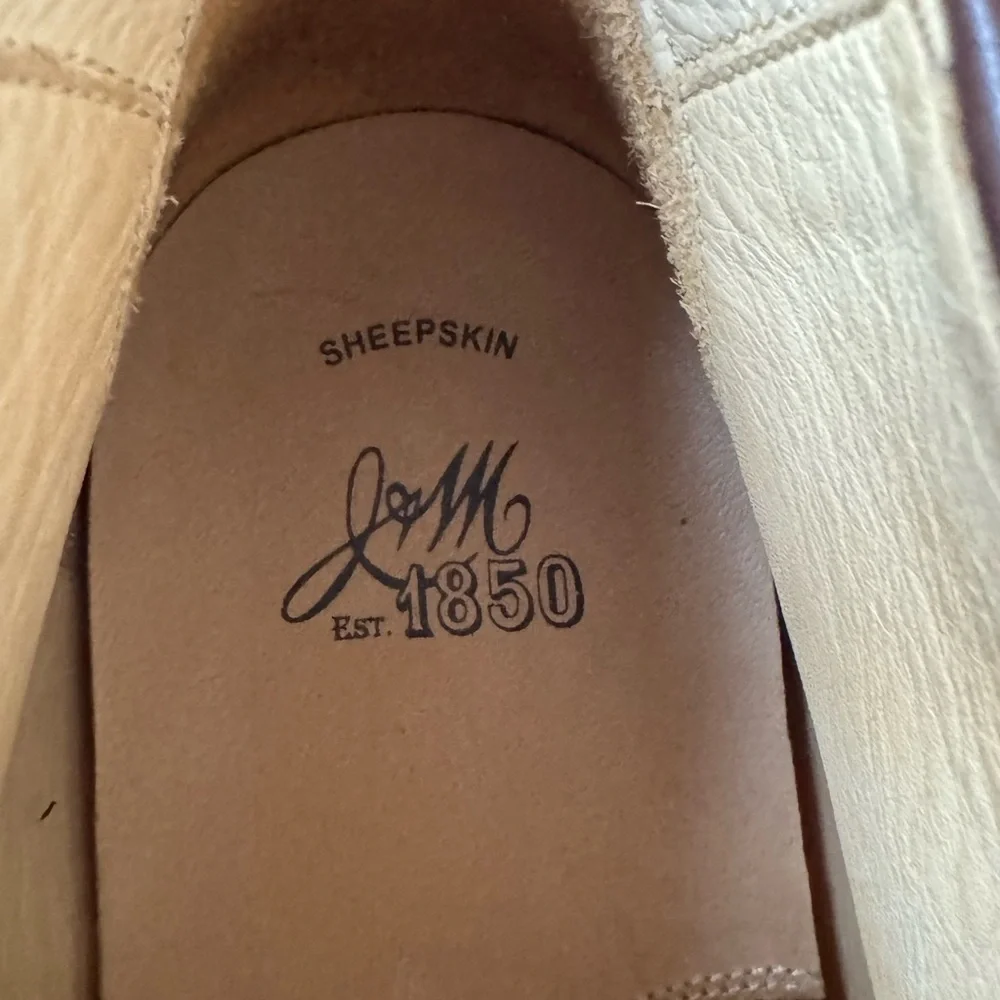Johnston & Murphy Men's Brown Leather Shoe, Size 13