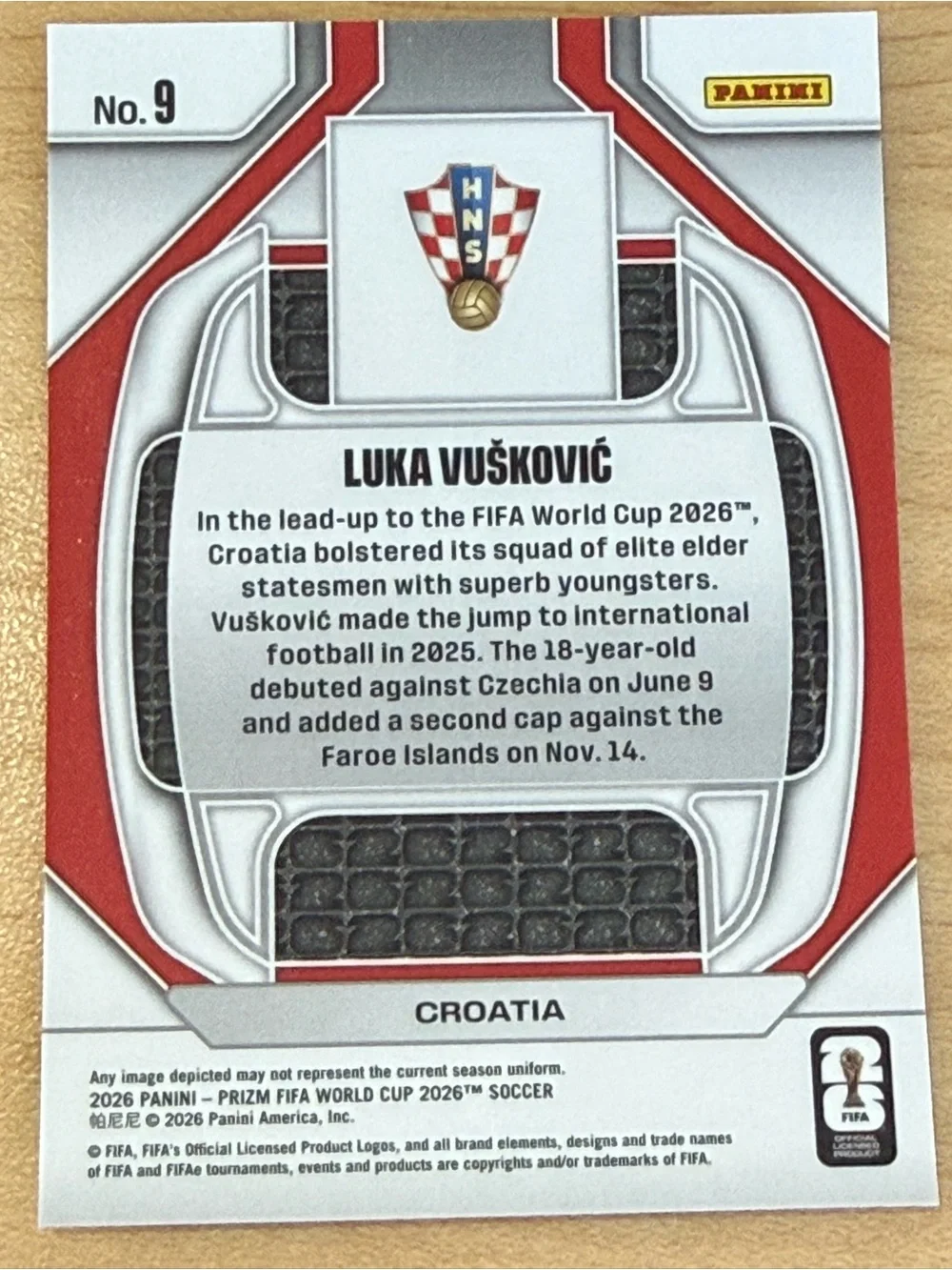 Panini prizm soccer
