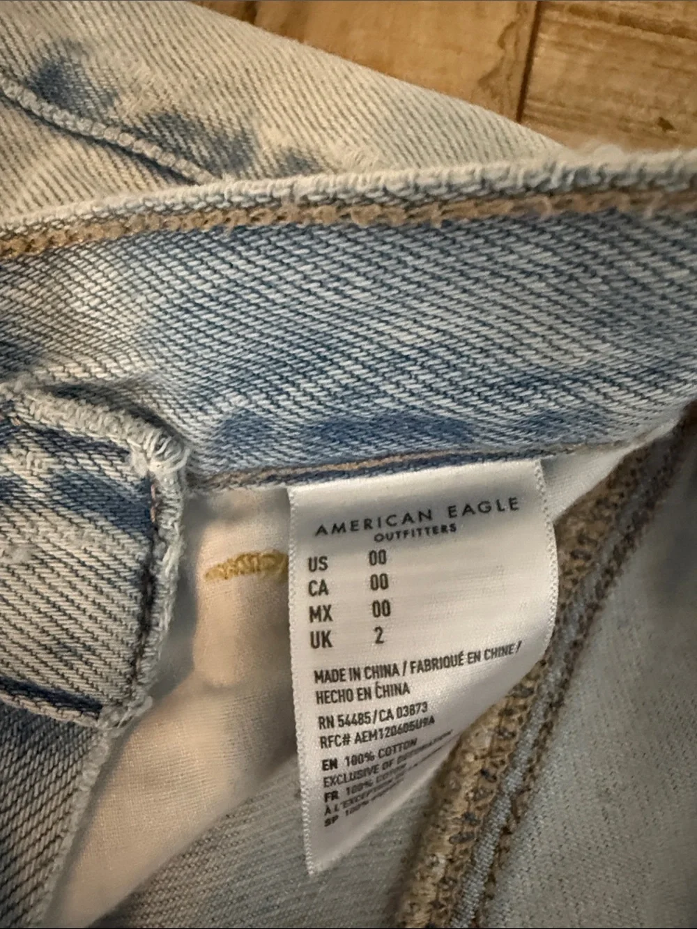 American Eagle Outfitters light blue