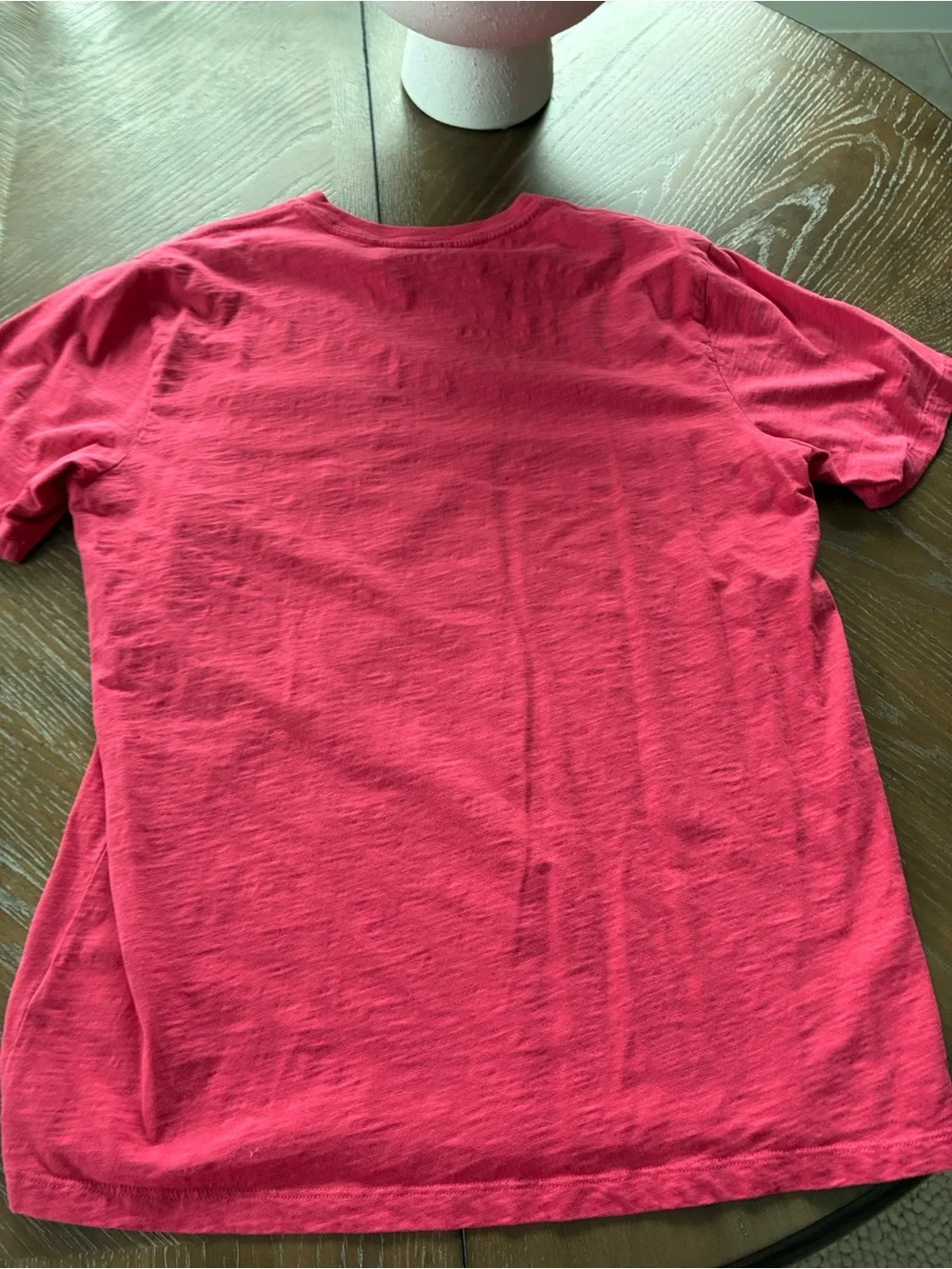 Vineyard Vines Hot Pink Crewneck Tee with Whale Logo