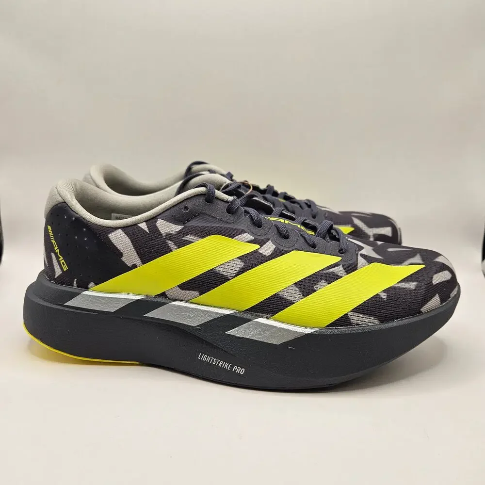 ADIDAS X AMG MOTORSPORT MEN'S 7 ADIZERO EVO SL GRAY KI7297 NWOB