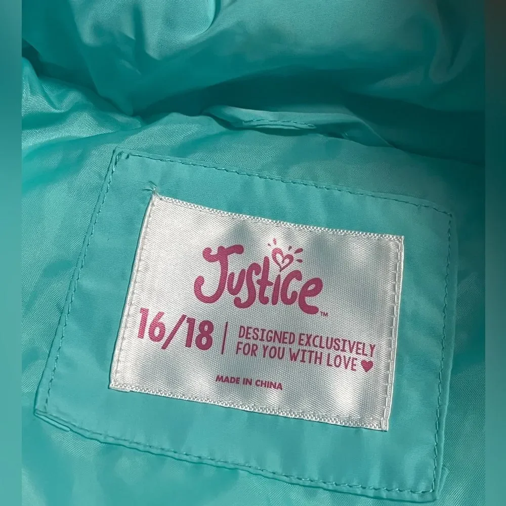 Justice excellent worn