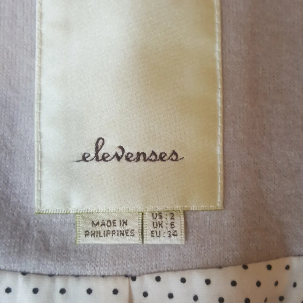 Anthropologie elevenses gray