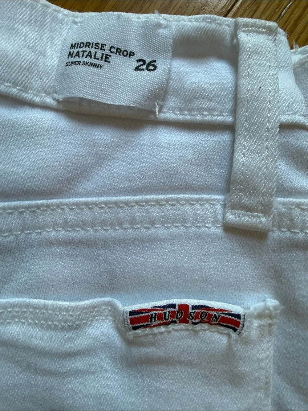 Hudson Jeans crisp white