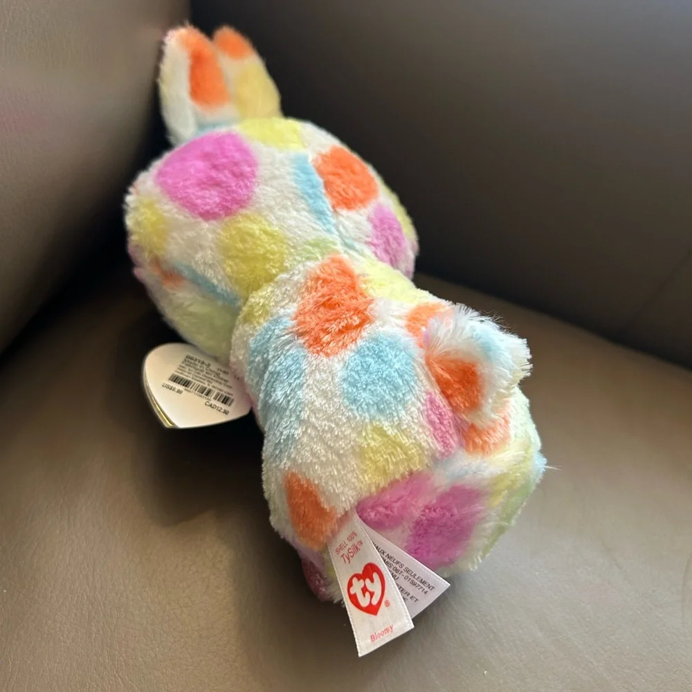 TY Beanie Boos - BLOOMY the Rainbow Bunny (Glitter Eyes)(6