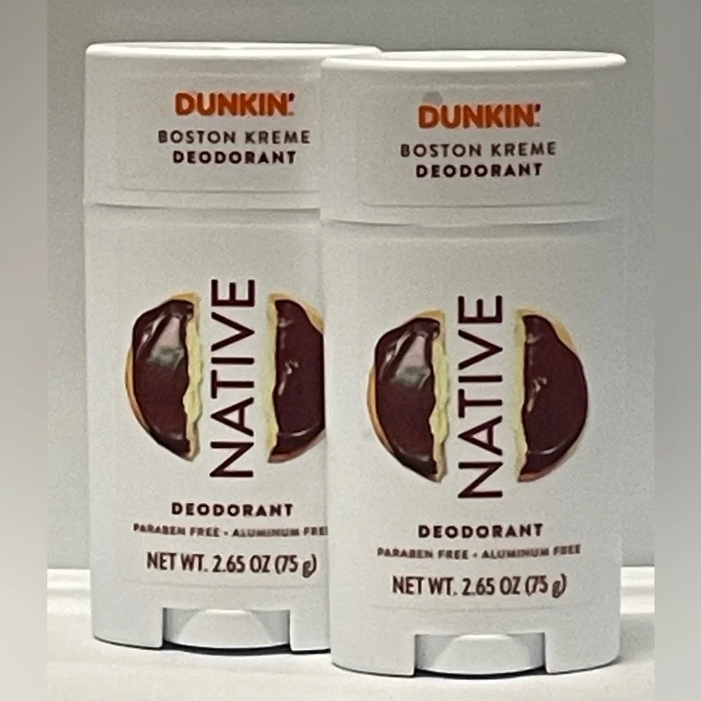 Native x Dunkin' Boston Kreme Scented Deodorant - 2.65oz (Pack of 2)