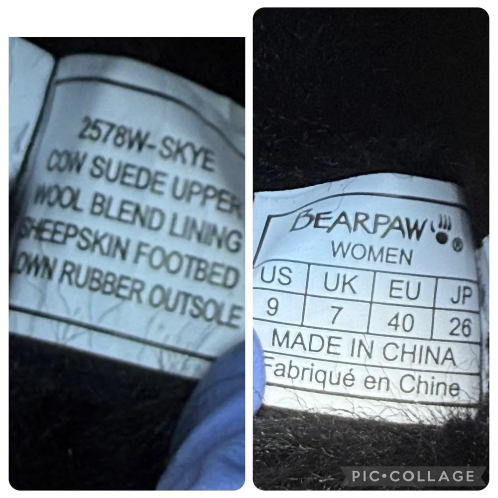 BearPaw skye are