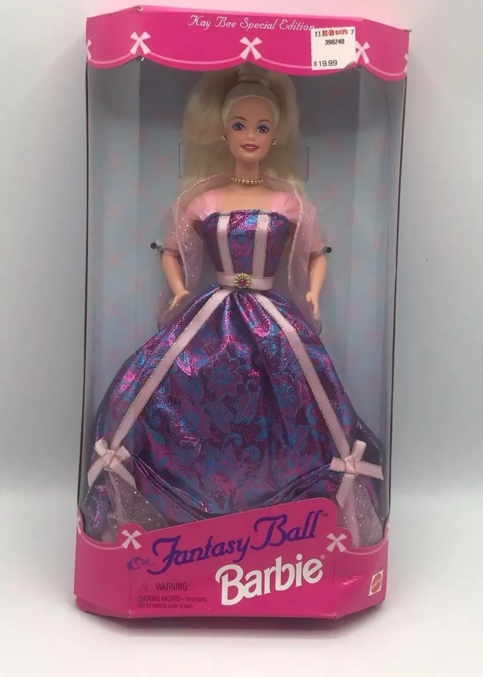 Vintage 1997 Fantasy Ball Barbie Doll Kay Bee Special Edition Mattel 18594 NIB