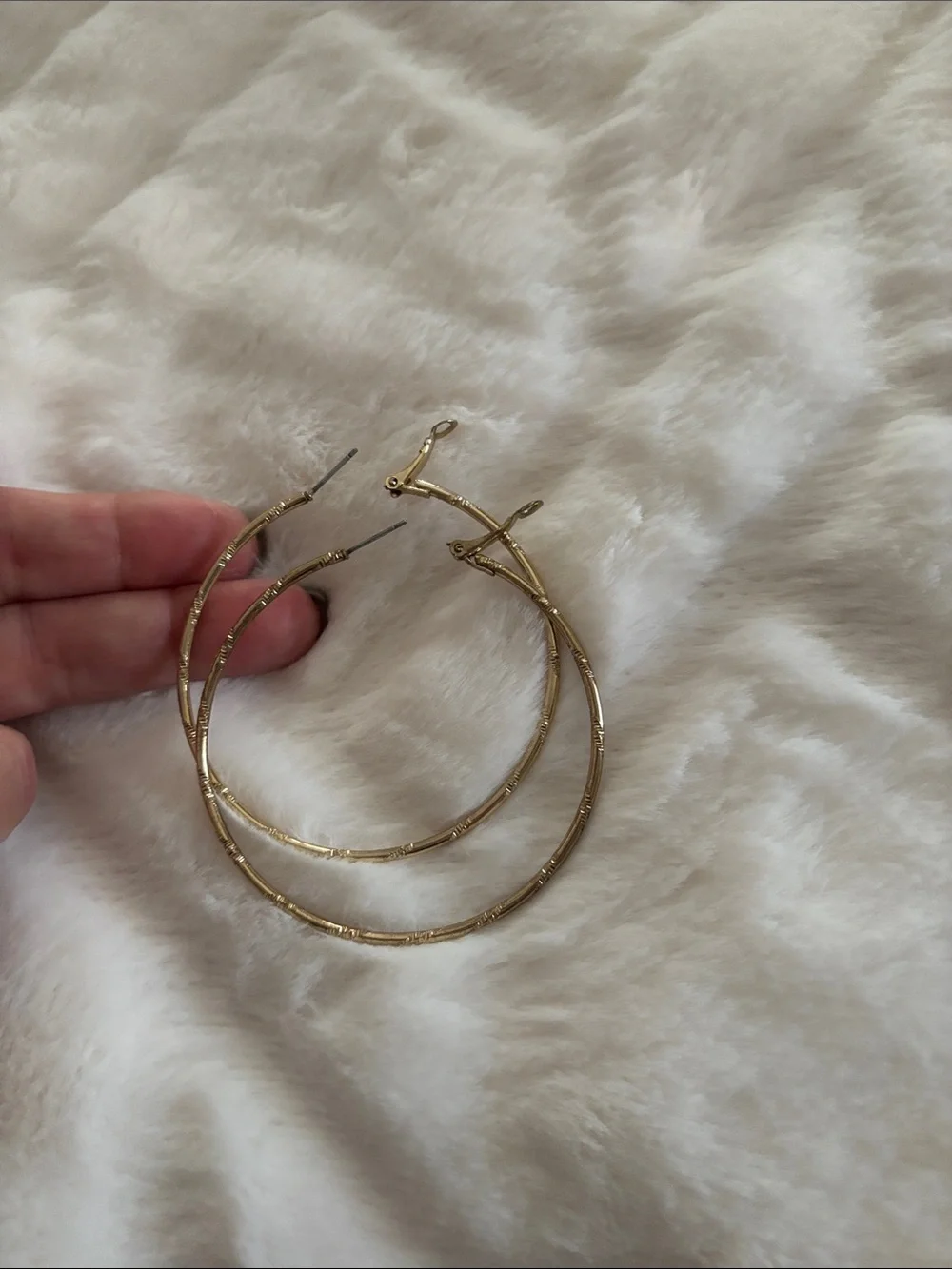 N/A textured casual gold