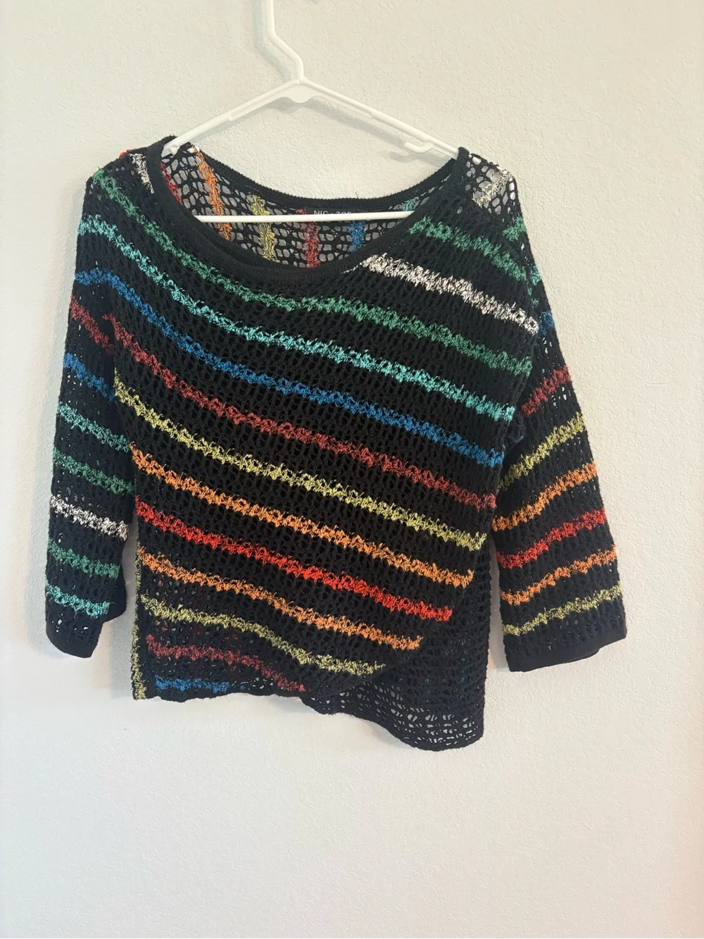 NIC+ZOE rainbow striped