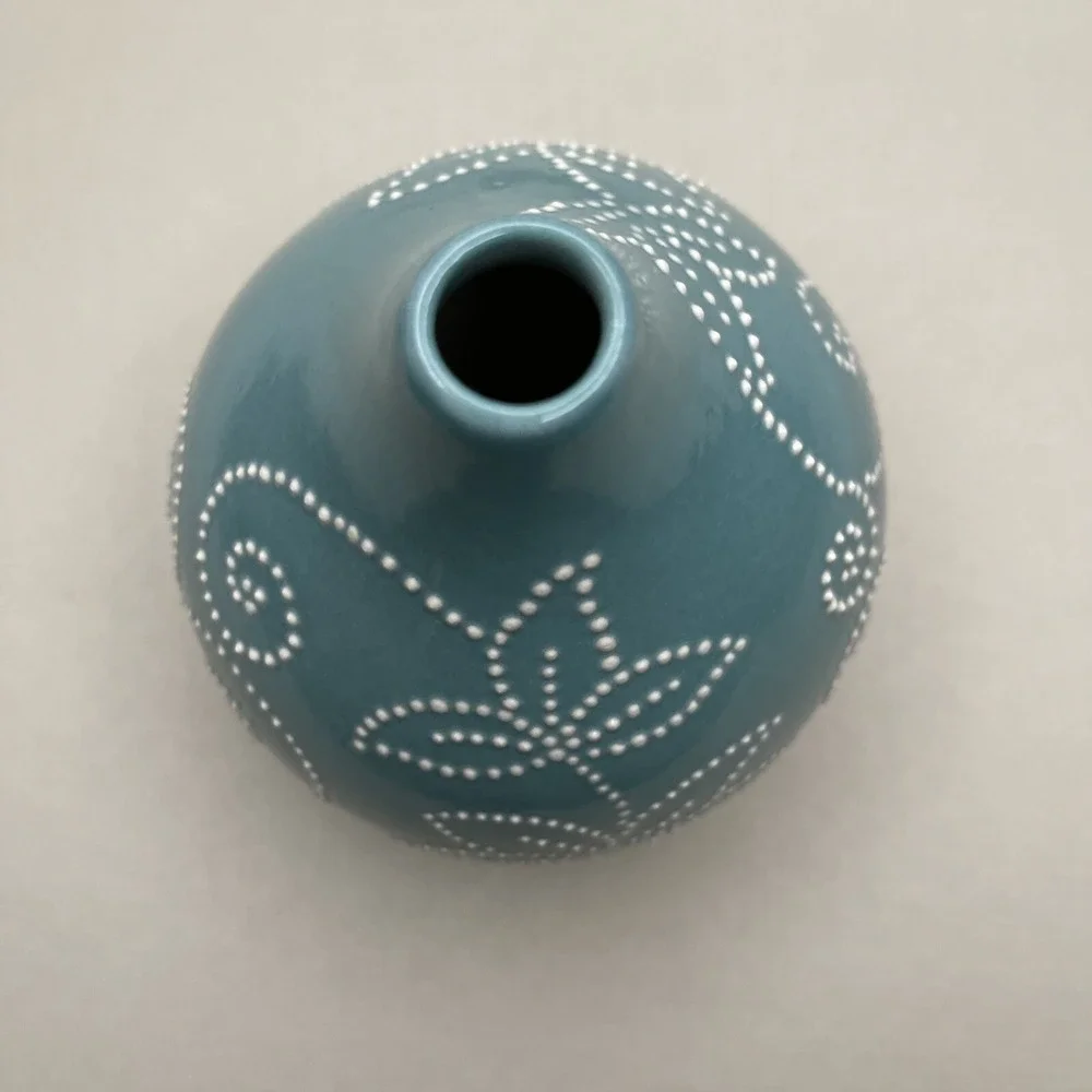 Crate&Barrel sweet aqua