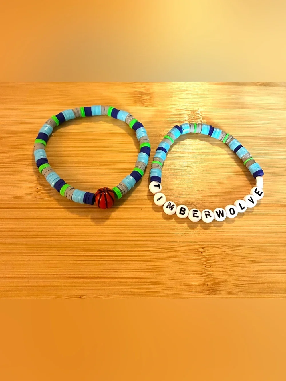 Handmade beaded bracelet
